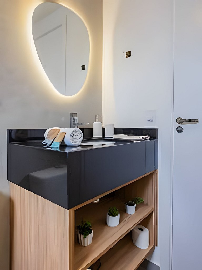 Studio p/ 3 prox do Allianz Parque e Shoppings