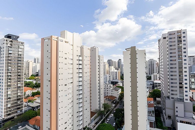 Studio p/ 3 prox do Allianz Parque e Shoppings