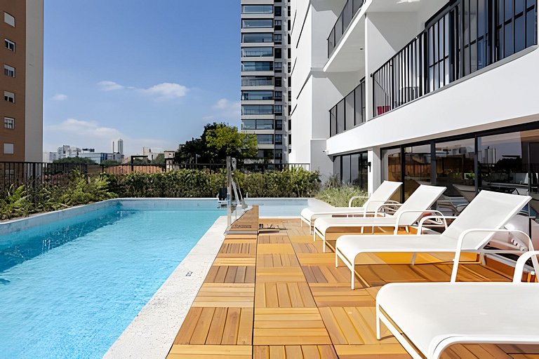 Studio p/ 3 prox do Allianz Parque e Shoppings