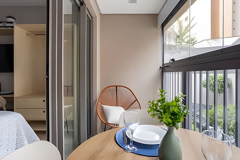 104 - Nik Perdizes · Studio para até 5 ao lado do Allianz Pa