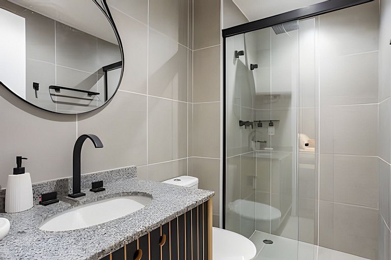 Studio para até 5 ao lado do Allianz Parque