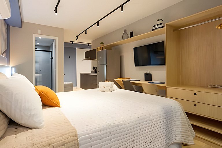 104 - Nik Perdizes · Studio para até 5 ao lado do Allianz Pa