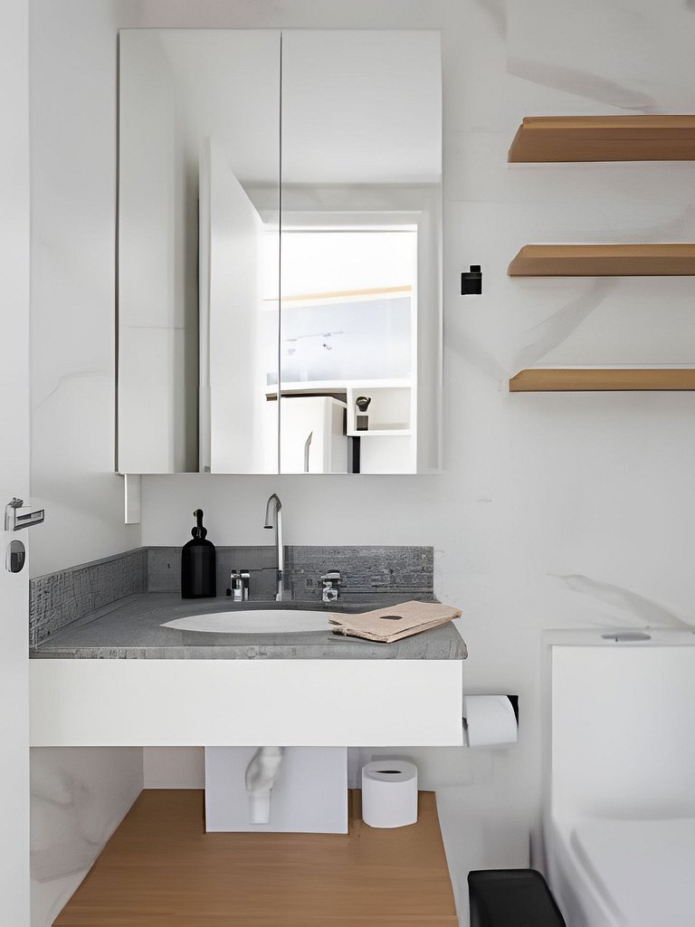 Campo Belo: Apto Lindo e Completo • Até 3 Pessoas