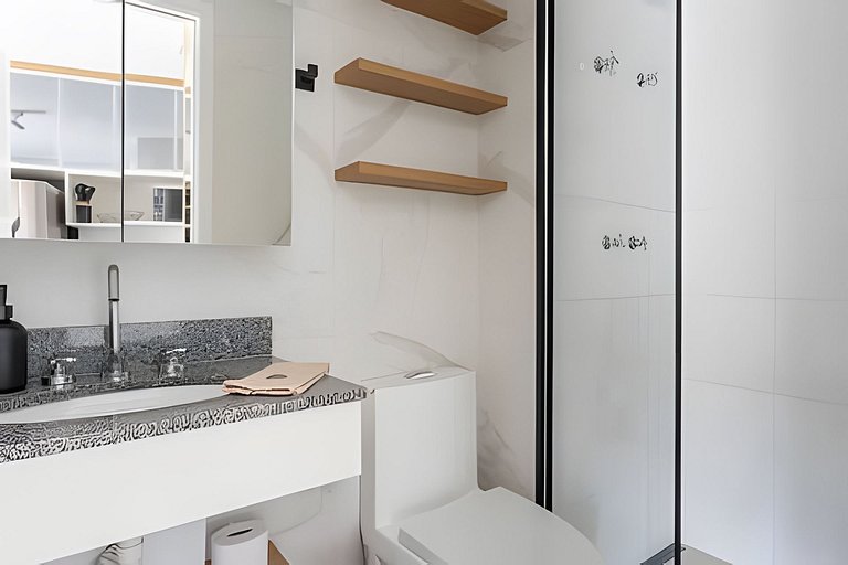 Campo Belo: Apto Lindo e Completo • Até 3 Pessoas