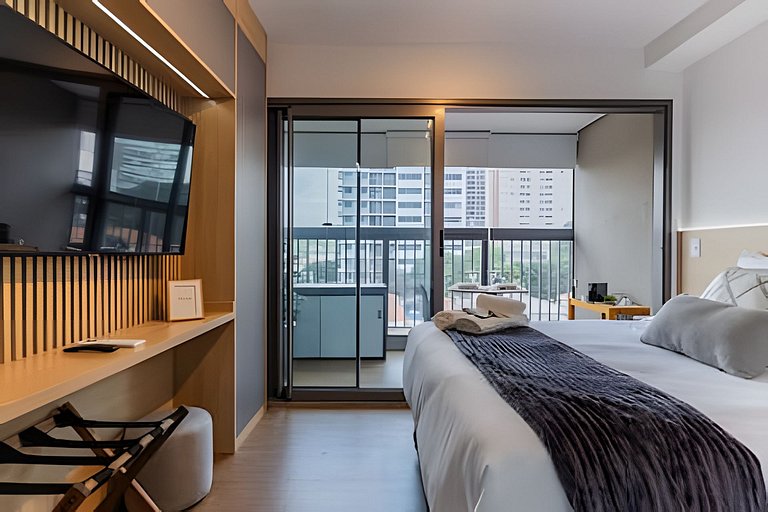 Caminhe 2min do Allianz Parque • Localização TOP