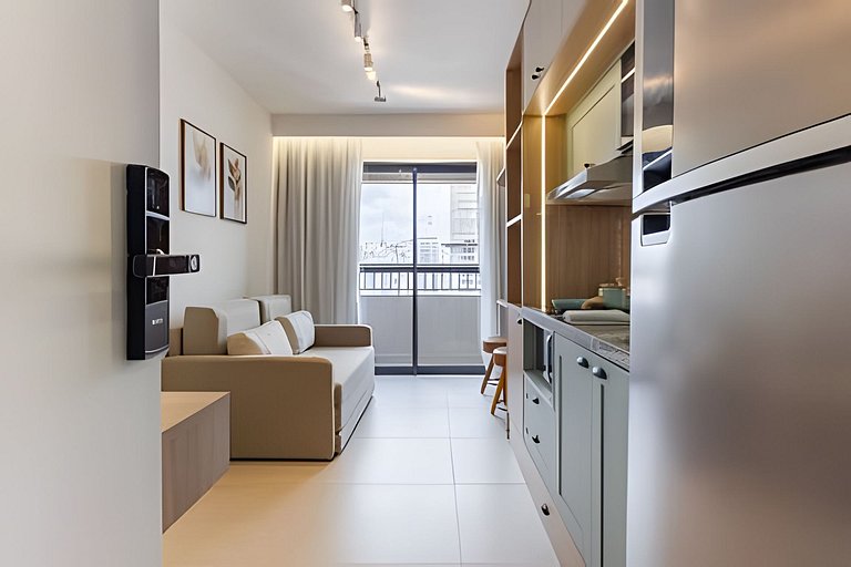 Apê para até 4 | Ao lado do Allianz Parque