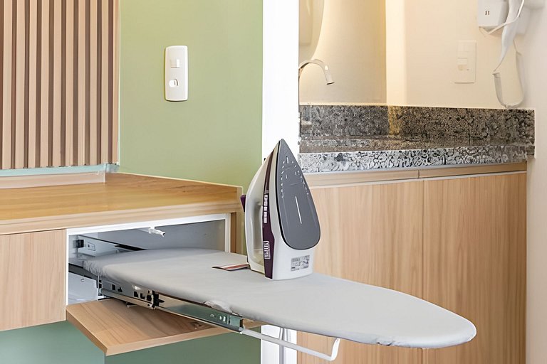 Apê para até 4 | Ao lado do Allianz Parque