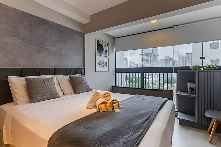 Ao lado do Allianz - até 3 pessoas/Piscina/Wifi