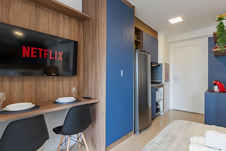 Studio no Campo Belo | Próx. Congonhas + Metrô