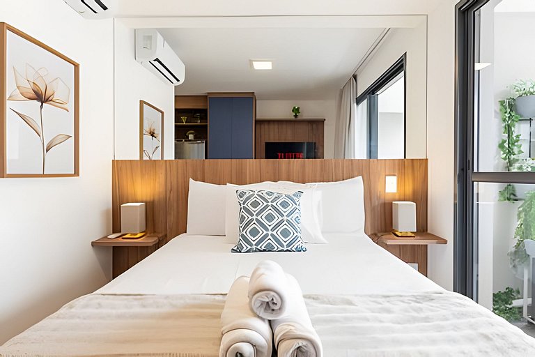 Studio no Campo Belo | Próx. Congonhas + Metrô