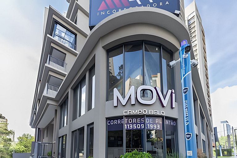 Studio no Campo Belo | Próx. Congonhas + Metrô