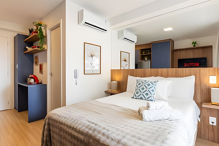 Studio no Campo Belo | Próx. Congonhas + Metrô