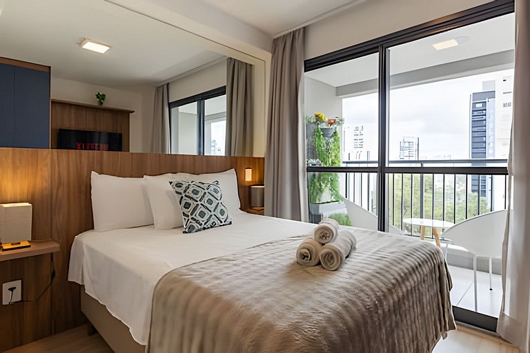 Studio no Campo Belo | Próx. Congonhas + Metrô