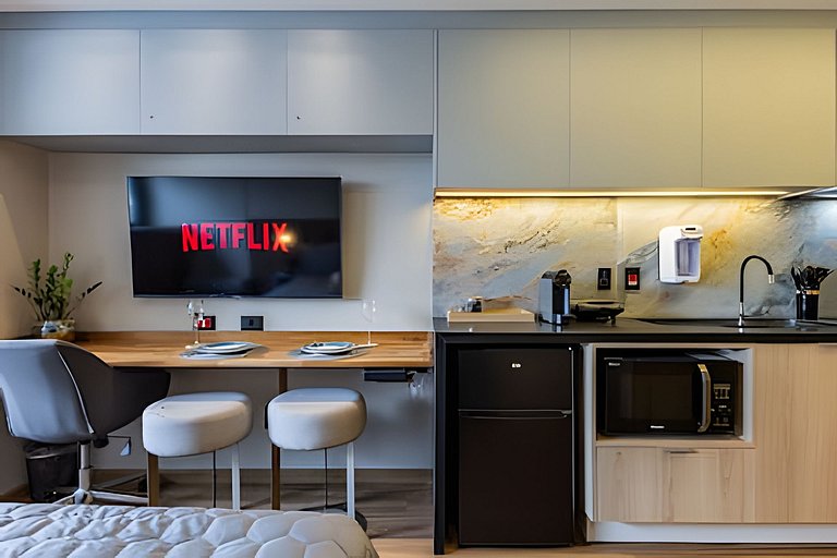 Movi Campo Belo - Apto Lindo e Completo