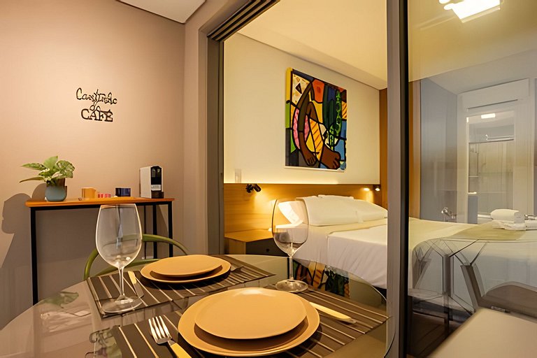 Studio Charmoso Prox do Allianz Parque e Shopping