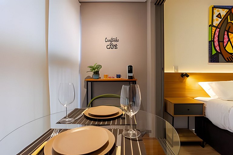 Studio Charmoso Prox do Allianz Parque e Shopping