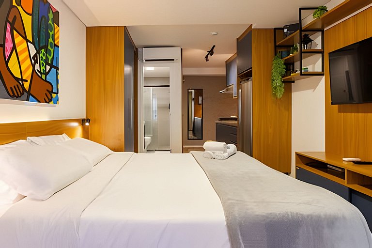 Studio Charmoso Prox do Allianz Parque e Shopping