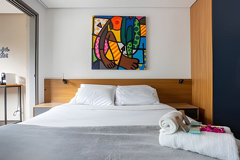 Studio Charmoso Prox do Allianz Parque e Shopping