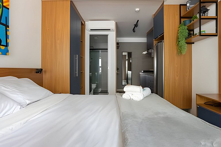 Studio Charmoso Prox do Allianz Parque e Shopping