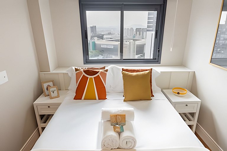 Apto Aconchegante com VISTA para o Allianz Parque