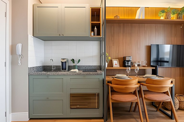 Apto Aconchegante com VISTA para o Allianz Parque