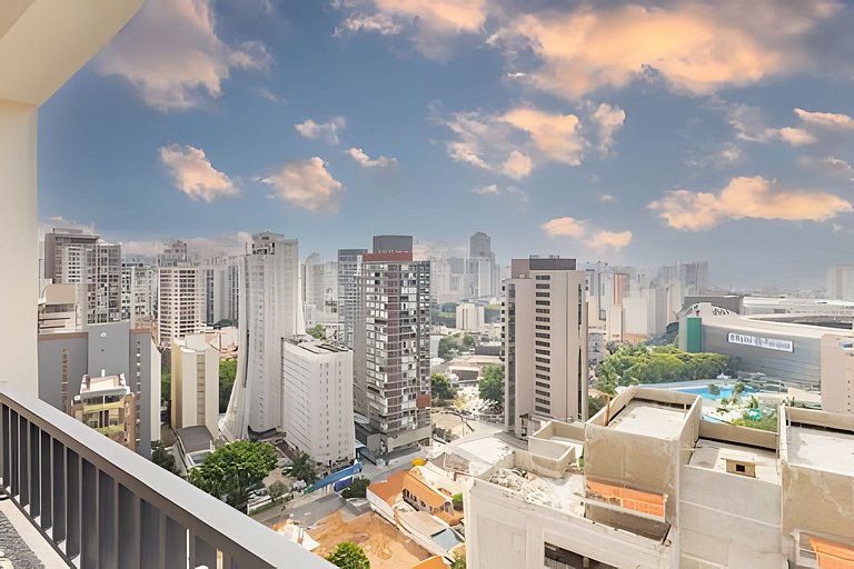 Apto Aconchegante com VISTA para o Allianz Parque