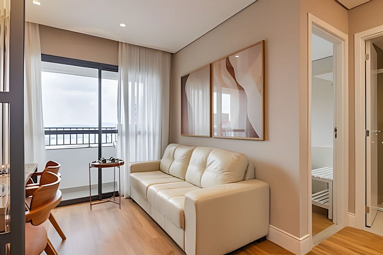 Apto Aconchegante com VISTA para o Allianz Parque