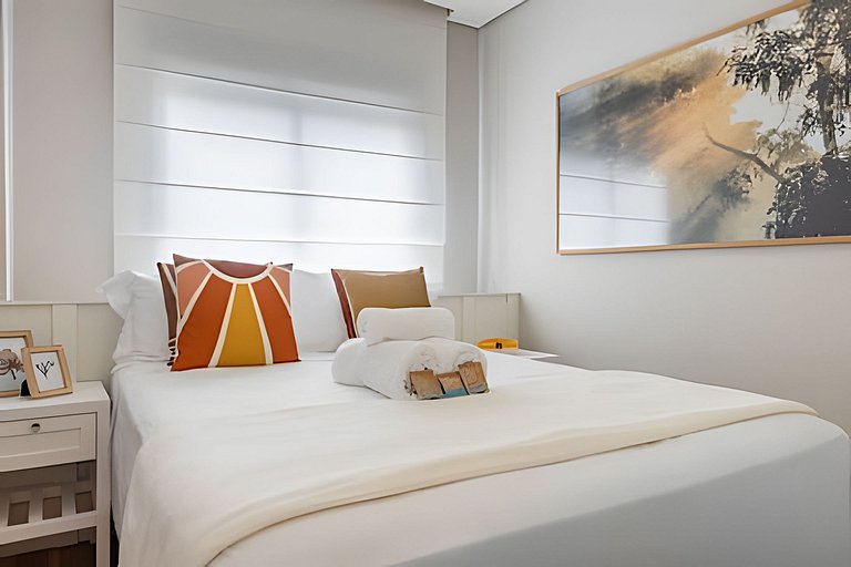 Apto Aconchegante com VISTA para o Allianz Parque