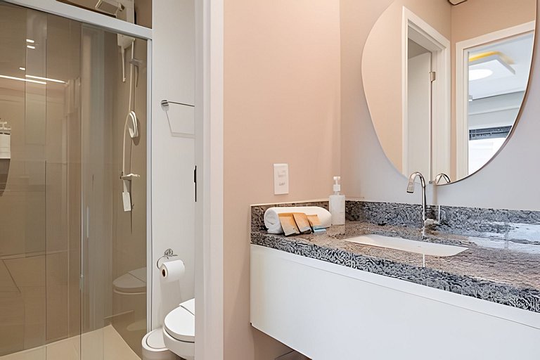 Apto Aconchegante com VISTA para o Allianz Parque