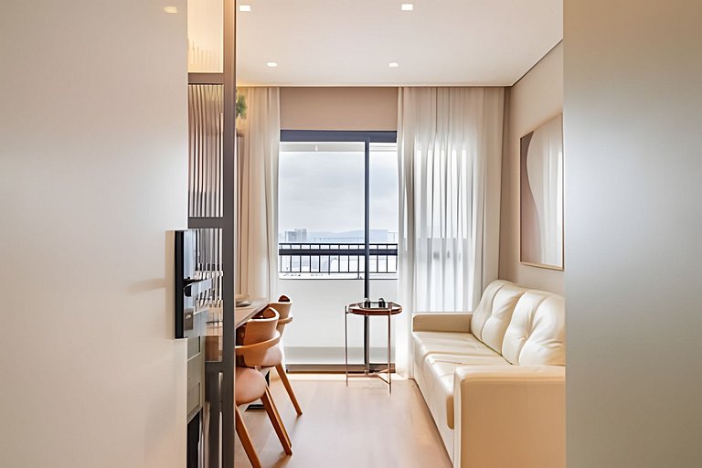 Apto Aconchegante com VISTA para o Allianz Parque