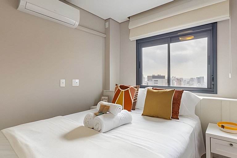 Apto Aconchegante com VISTA para o Allianz Parque