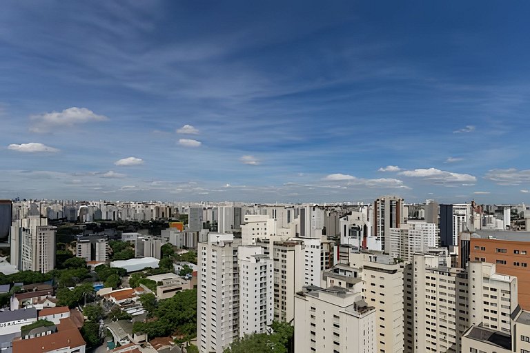 Studio Congonhas C/ Vista | Campo Belo