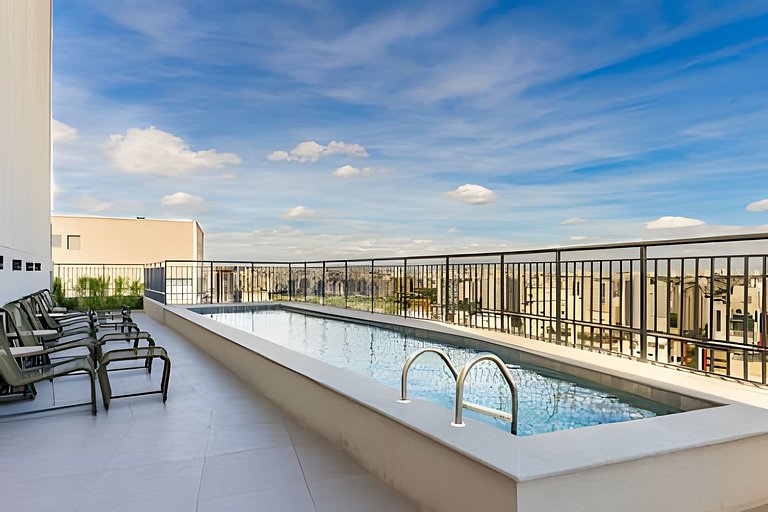 Studio Próx. CGH | Piscina & Coworking