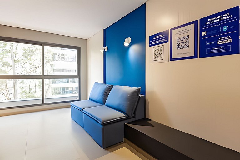 Studio Próx. CGH | Piscina & Coworking