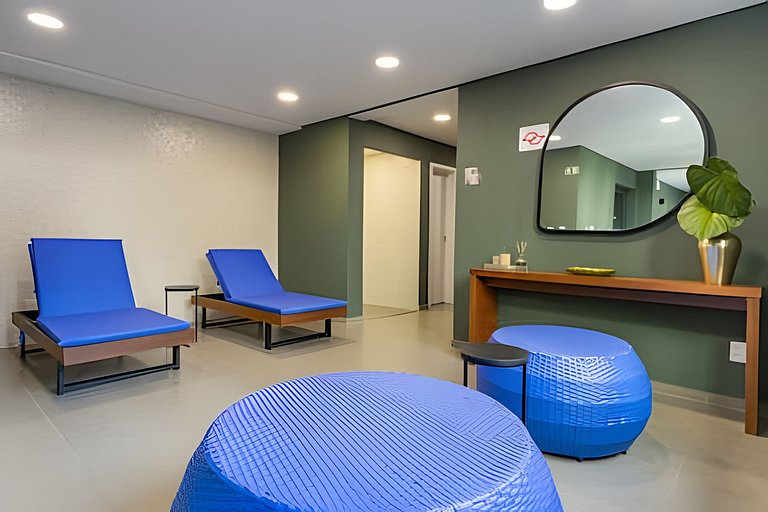 Studio Próx. CGH | Piscina & Coworking