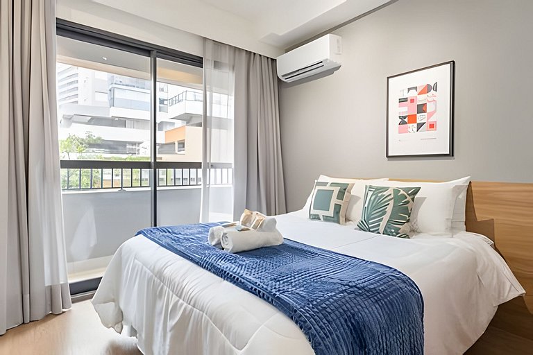 Studio p/ 3 pessoas Brooklin | Berrini