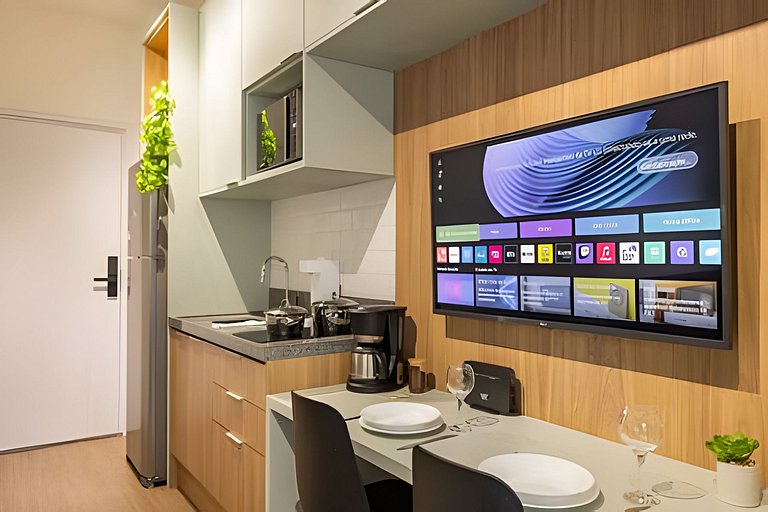 Studio p/ 3 pessoas Brooklin | Berrini