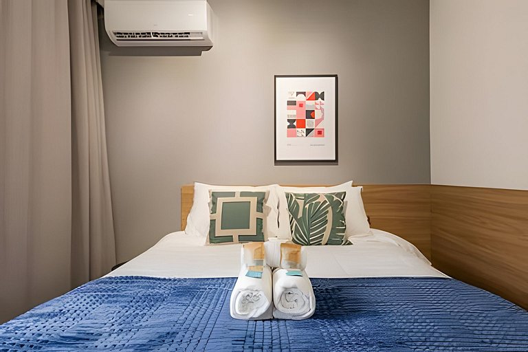 Studio p/ 3 pessoas Brooklin | Berrini