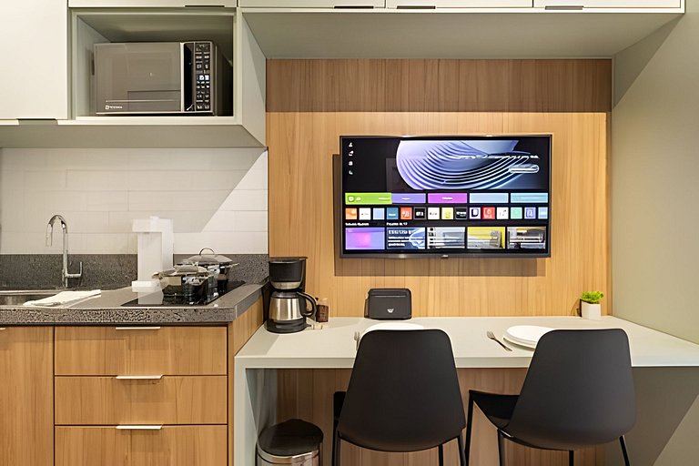 Studio p/ 3 pessoas Brooklin | Berrini