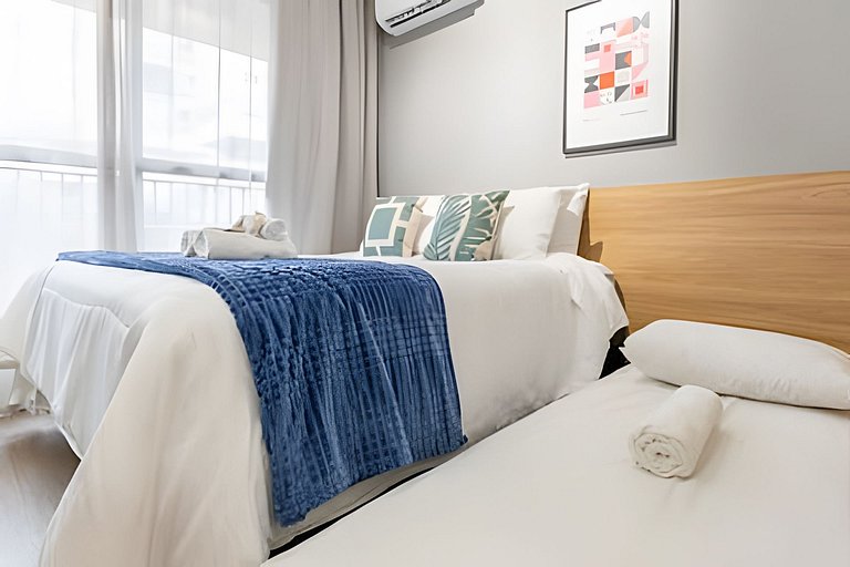 Studio p/ 3 pessoas Brooklin | Berrini