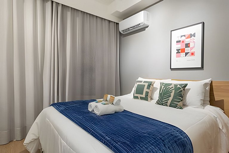 Studio p/ 3 pessoas Brooklin | Berrini