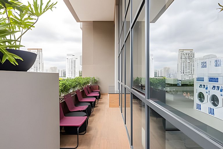 Studio p/ 3 pessoas Brooklin | Berrini