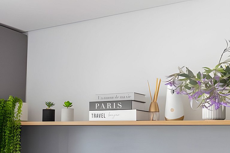 Studio c/ Cama Casal e Sofá-Cama prox do Allianz