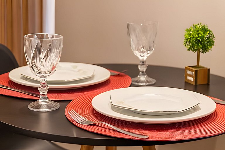 Studio bem próximo do Allianz Parque e Shopping