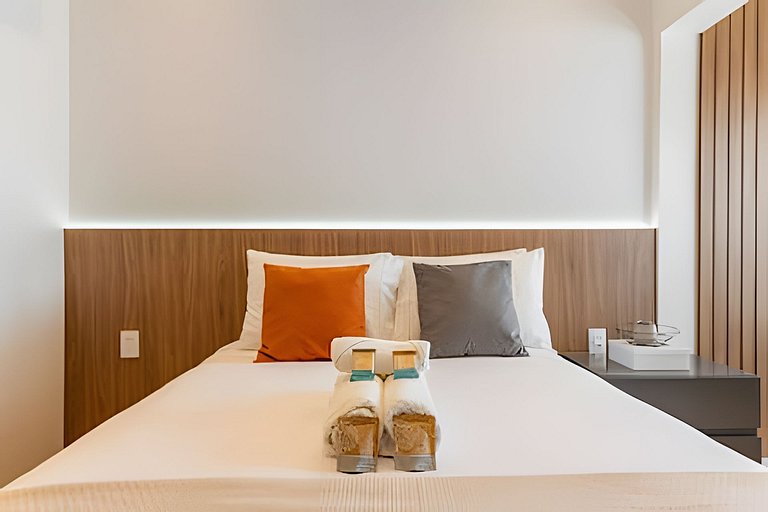 Studio bem próximo do Allianz Parque e Shopping