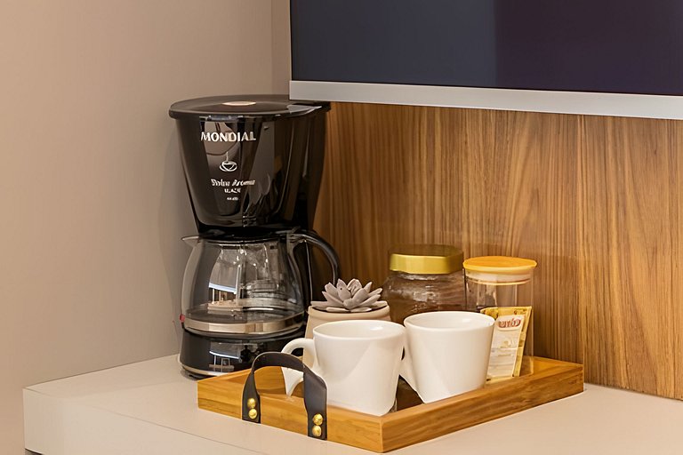 Studio bem próximo do Allianz Parque e Shopping