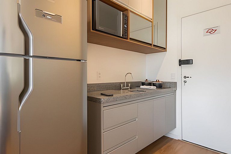 Studio bem próximo do Allianz Parque e Shopping