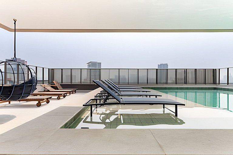 Studio bem próximo do Allianz Parque e Shopping