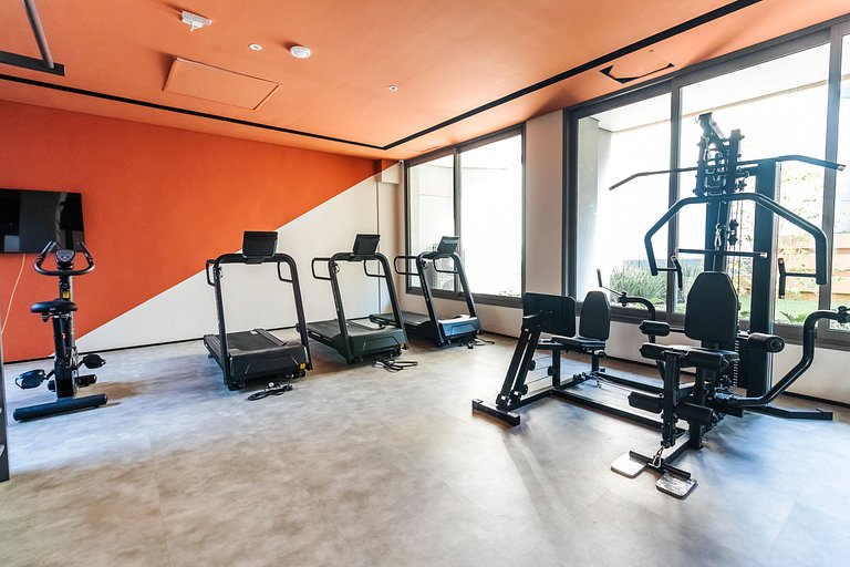 300mts do Allianz/ Cama Queen/ Wifi/ Academia