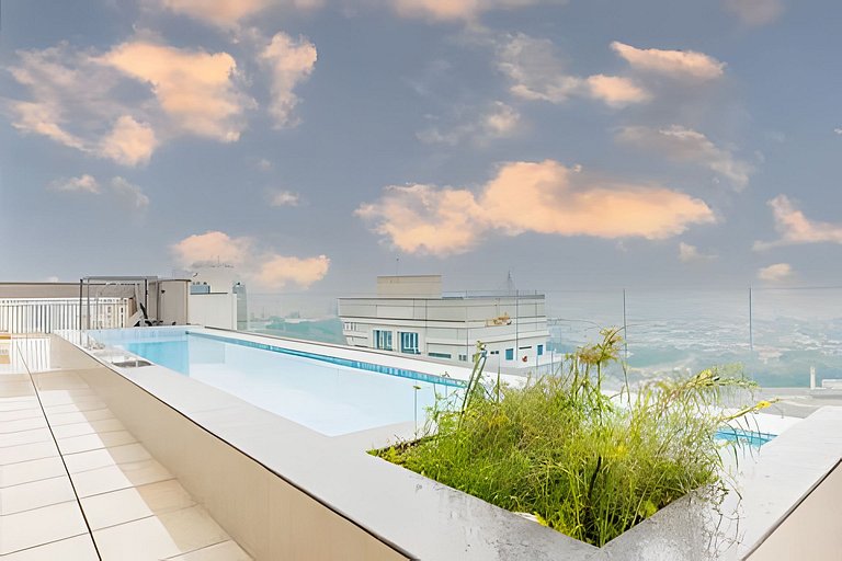 400m Av. Paulista | Piscina e Academia | P/ até 4